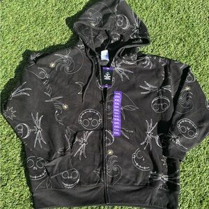 Disney Black and White Graphic Kids Hoodie